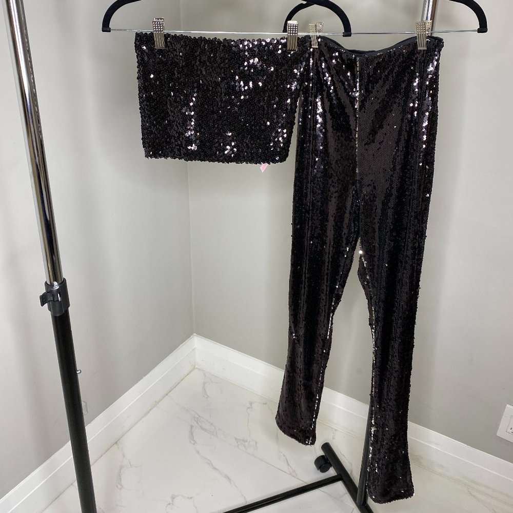 Forever21 sequin - pants (NEW)